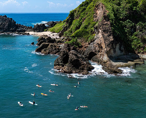 Surf lessons - Coast Surf School Lombok